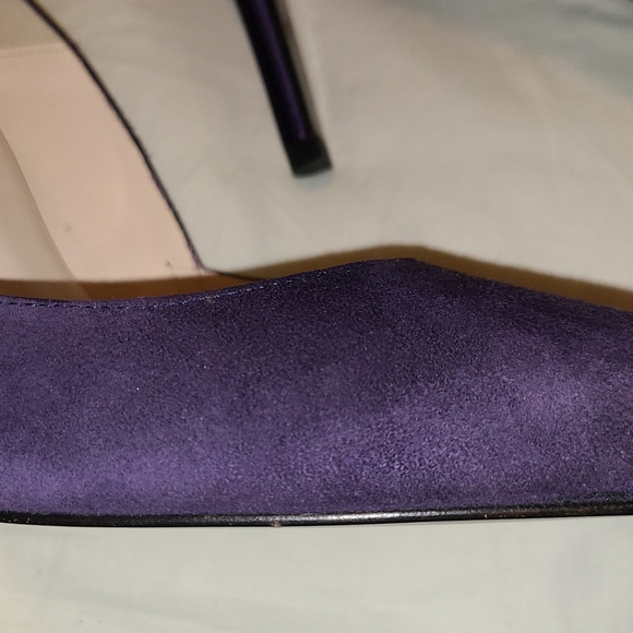 LK Bennett Suede and Satin Dress Pumps Heels - Picture 7 of 7